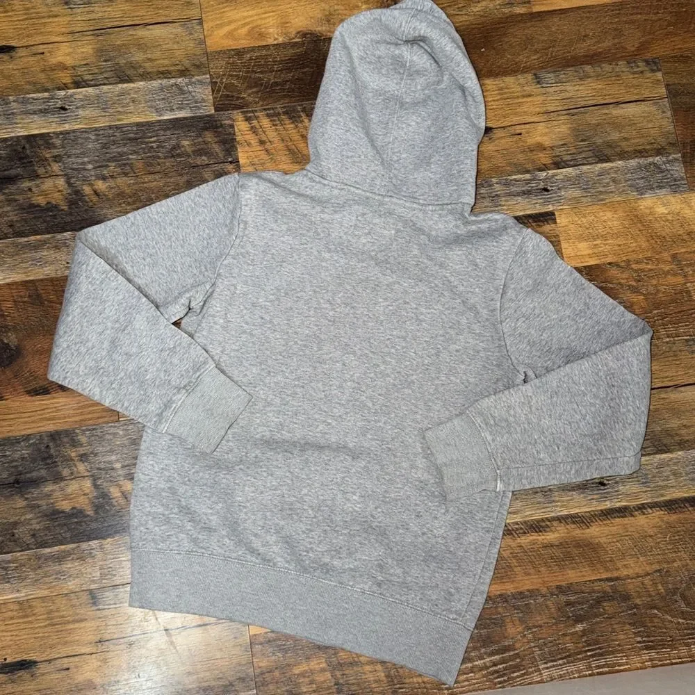 Hurley Heather Gray Kids Hoodie Size Large Soft Casual
